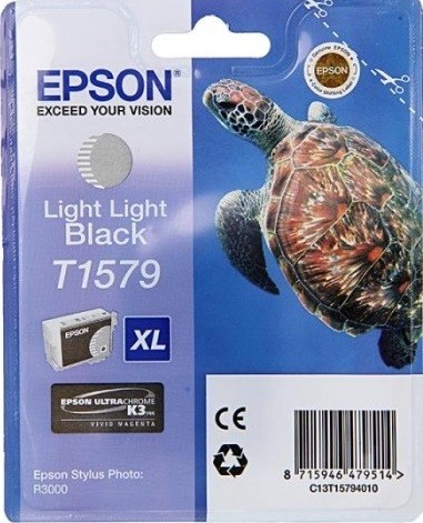 C13T15794010 Картридж Epson для Stylus Photo R3000 (Light Light Black) (cons ink)