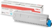Картридж OKI (47095703/47095707) оригинальный для принтера OKI C824/ C834/ C844, голубой, 5000 стр.