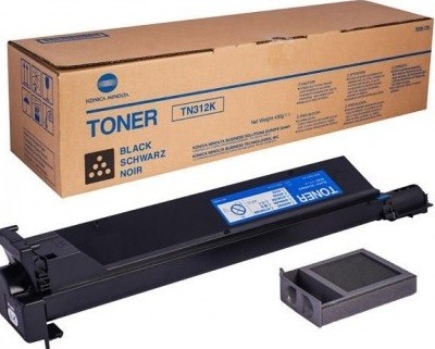 Картридж Konica-Minolta TN-312K (8938705) оригинальный для принтера Konica-Minolta bizhub C300/ C352, черный, 20000 стр.