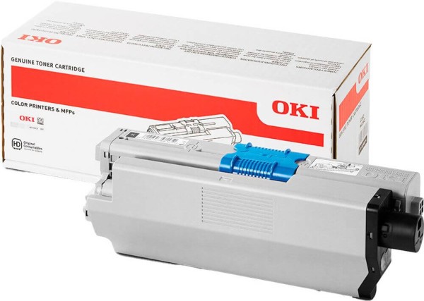 Картридж OKI (46508736/46508712) оригинальный для принтера OKI C332/ MC363, чёрный, 3500 стр.