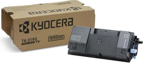 Картридж Kyocera TK-3190 (1T02T60NL0) оригинальный для Kyocera P3045dn/ P3050dn/ P3055dn/ P3060dn, увеличенный, 25000 стр.