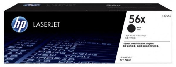 Картридж HP CF256X (56X) оригинальный для принтера HP LaserJet Pro M436N/ DN/ ND чёрный, 13700 страниц