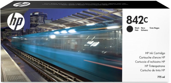 Картридж HP №842C (C1Q53A) Black оригинальный для HP PageWide XL 8000, чёрный, 775мл