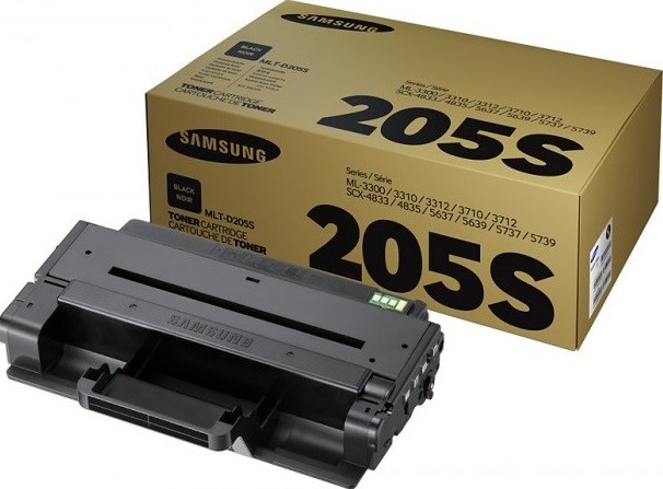 Картридж Samsung MLT-D205S (SU976A) оригинальный для принтера Samsung ML-3310/ 3710, SCX-5637/ 4833, черный, (2000 стр.)
