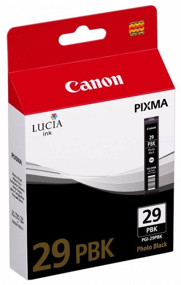 4869B001 Canon PGI-29PBK Картридж для Pixma Pro 1, Фото-Чёрный, 1300 стр.
