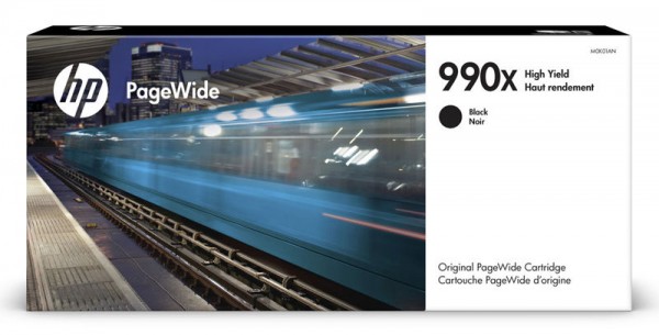 Картридж оригинальный HP 991X (M0K02AE) для PageWide-Pro 750/ 772/ 777, черный, 20000 стр., 375 мл.