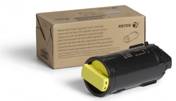 Картридж Xerox 106R03938 оригинальный для принтера Xerox VersaLink C605, yellow, увеличенный (16 800 стр.)