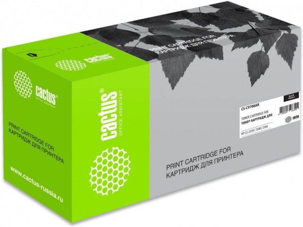Картридж Cactus C9700AR (CS-C9700AR) для принтеров HP Color LaserJet 2550/ 1500/ 2500 черный 5000 страниц
