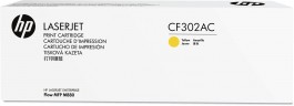 Картридж HP CF302A (827A) оригинальный Yellow для принтера HP Color LaserJet Enterprise MFP M880, 32000 страниц