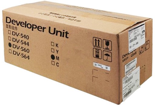 Блок проявки Kyocera DV-560M (302HN93043) оригинальный для принтера Kyocera ECOSYS FS-C5200DN/ C5300DN, пурпурный, (200 000 стр.)