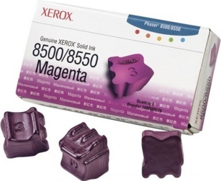 Картридж Xerox 108R00670 для Xerox Phaser 8500/8550 purple оригинальный увеличенный (131 мл)