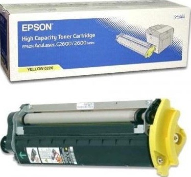 C13S050226 оригинальный картридж Epson для принтера Epson C2600 AcuLaser yellow 5к