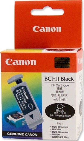 Картридж CANON BCI-11/12 (BJC-30/50/70/80) черн