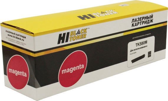 Картридж Hi-Black (HB-TK-580M) для Kyocera-Mita FS-C5150DN/ ECOSYS P6021, M, 2,8K