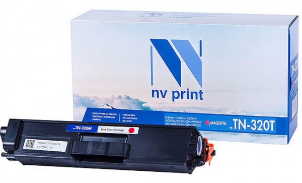 Картридж NVP совместимый NV- TN-320T Magenta для Brother HL-4140CN/ 4150CDN/ 4570CDW/ DPC-9055CDN/ 9270CDN/ MFC-9460CDN/ 9465CDN/ 9970CDN (1500k)