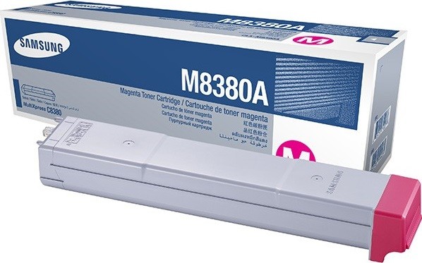 Картридж Samsung CLX-M8380A (SU592A) оригинальный для принтера Samsung CLX-8380ND/ 8385ND пурпурный, (15000 стр.)