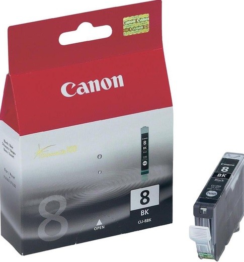 0620B002 Canon CLI-8Bk Картридж для Pixma 4200/5200/MP500/MP800, Черный, 270 стр.