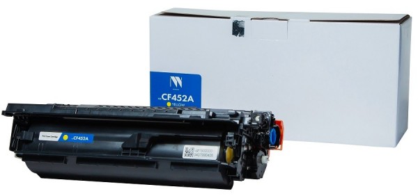 Картридж NV Print CF452A Yellow для принтеров HP LaserJet M652DN/ M653DN/ M681DH/ M653X/ M681F/ M681Z/ M682Z, 10500 страниц