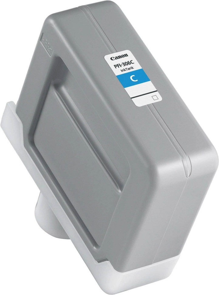 Картридж Canon PFI-306C 6658B001 оригинальный для Canon imagePROGRAF iPF8300/ iPF8400/ iPF9400, голубой, 330мл