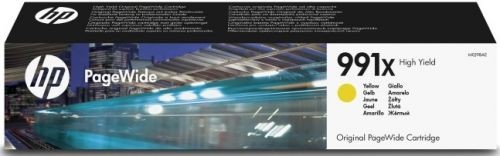 Картридж оригинальный HP 991X (M0J98AE) для PageWide-Pro 750/ 772/ 777, желтый, 16000 стр., 194 мл.