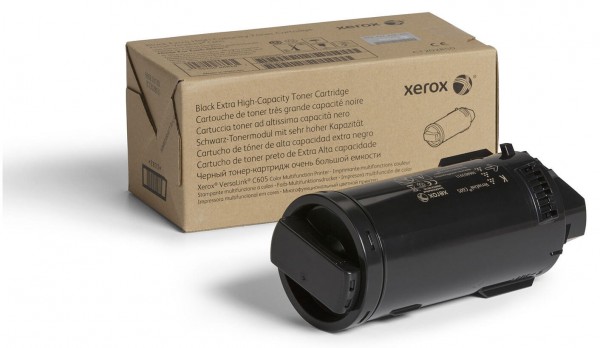 Картридж Xerox 106R03939 оригинальный для принтера Xerox VersaLink C605, black, увеличенный (16 900 стр.)