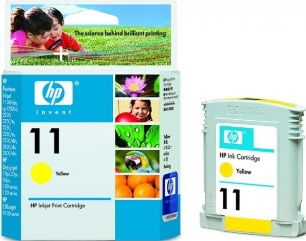 Картридж HP Bis IJ 2200/2250 (C4838AE) желтый 28ml №11