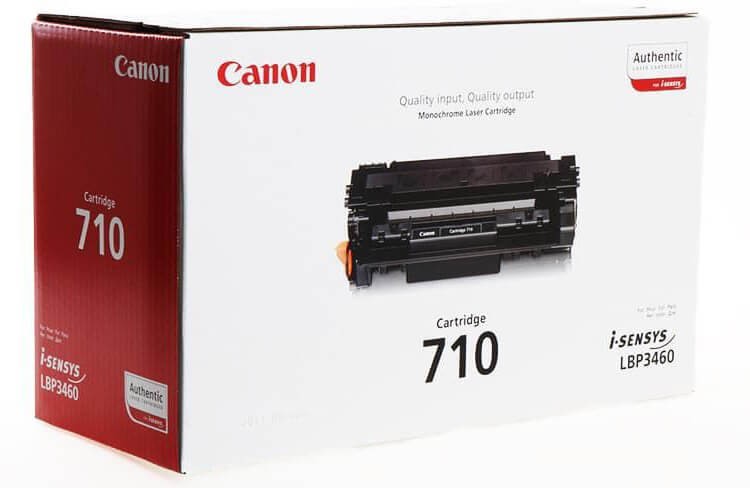 Картридж Canon 710 (0985B001) оригинальный для принтера Canon LBP3450/ LBP3460black 6000 страниц
