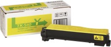 Картридж Kyocera TK-540Y (1T02HLAEU0) оригинальный для принтера Kyocera FS-C5100DN yellow, 4000 страниц