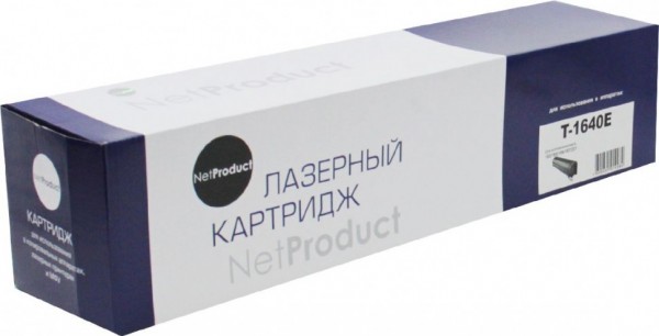 Тонер-картридж NetProduct (N-T-1640E) для Toshiba e-Studio 163/ 165/ 166/ 167, туба, 24K