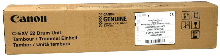 Фотобарабан Canon C-EXV52 DU Color 1111C002 оригинальный для Canon imageRUNNER ADVANCE C7565/ C7570/ C7580, цветной​