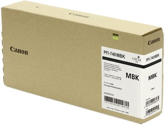 Картридж Canon PFI-740MBK 4768C001 оригинальный для Canon ImagePrograf TZ-30000/ TZ-32000, матовый чёрный (matte black), 700 мл