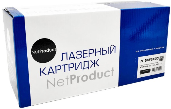 Тонер-картридж NetProduct 56F5X00 (N-56F5X00) для Lexmark MS/MX421/ 521/ 522/ 621/ 622, 20К 