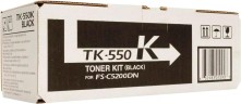 Картридж Kyocera TK-550K (1T02HM0EU0) оригинальный для принтера Kyocera FS-C5200DN black, 7000 страниц