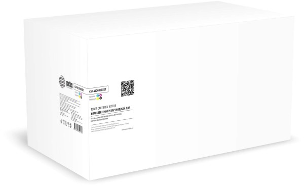 Набор картриджей Cactus 415X (CSP-W2030XSET) CMYK для HP Color LaserJet M454/ M479 MFP, голубой/ пурпурный/ жёлтый/ чёрный, увеличенный, 4шт.