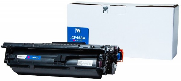 Картридж NV Print CF453A Magenta для принтеров HP LaserJet M652DN/ M653DN/ M681DH/ M653X/ M681F/ M681Z/ M682Z, 10500 страниц