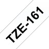 Картридж Brother TZE-161 (TZe161) оригинальный для Brother P-Touch, лента 36мм*8м, чёрный на прозрачном