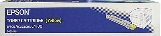 C13S050148 оригинальный картридж Epson для принтера Epson C4100 AcuLaser yellow 8к