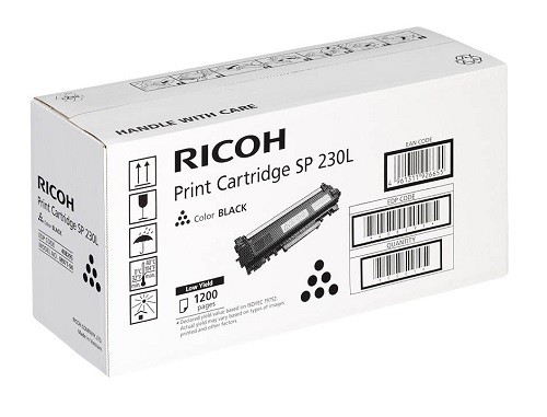 Картридж Ricoh SP 230L (408295) оригинальный для Ricoh Aficio SP 230DNw/ SP 230SFNw, 1200 стр.