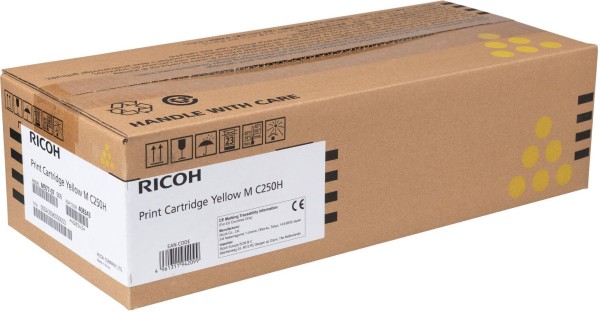Картридж Ricoh M C250H (408343) оригинальный для Ricoh P 301W/ M C250FW, желтый, 6300 стр