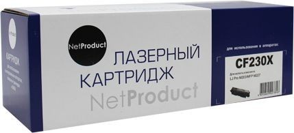 Тонер-картридж NetProduct (N-CF230X) для HP LJ Pro M203/ MFP M227, 3,5K, с чипом