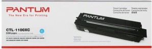 Картридж Pantum CTL-1100XC оригинальный для Pantum CP1100/ CP1100DW/ CM1100DN/ CM1100DW/ CM1100ADN/ CM1100ADW, голубой, 2300 стр.
