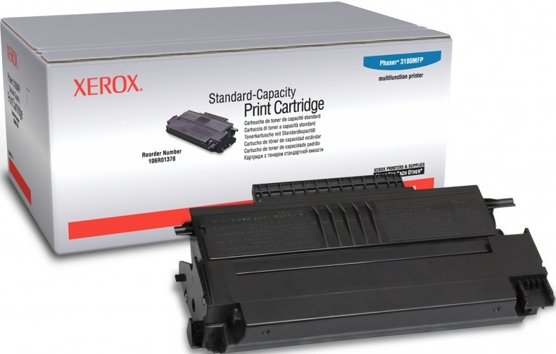 Картридж Xerox 106R01378 для Xerox Phaser 3100MFP black оригинальный увеличенный (3000 страниц)