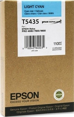 C13T543500 Картридж Epson T5435 для Stylus Pro 7600/9600 (светло-голубой)