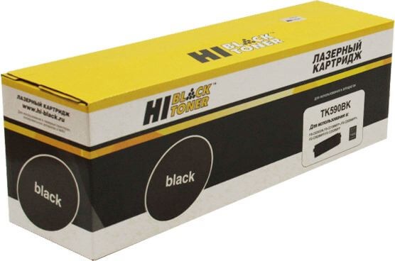 Картридж Hi-Black (HB-TK-590Bk) для Kyocera-Mita FS-C5250DN/ C2626MFP, Bk, 7K