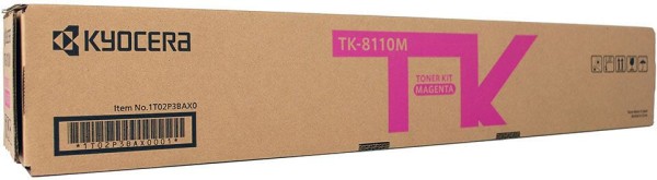 Картридж Kyocera TK-8110M (1T02P3BAX0) ASIA Magenta оригинальный для Kyocera ECOSYS M8124cidn/ M8130cidn, пурпурный, 6000 стр.