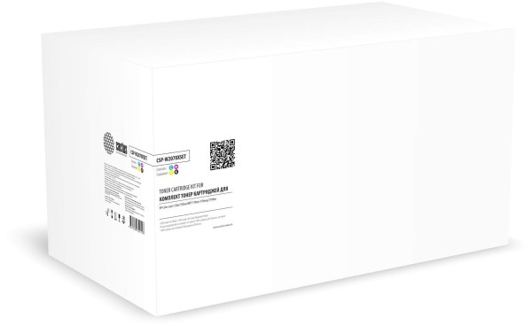 Набор картриджей Cactus 117X (CSP-W2070XSET) CMYK для HP Color Laser 150a/ 150nw, 178nw MFP/ 179fnw MFP, , голубой/ пурпурный/ жёлтый/ чёрный, увеличенный, 4шт.