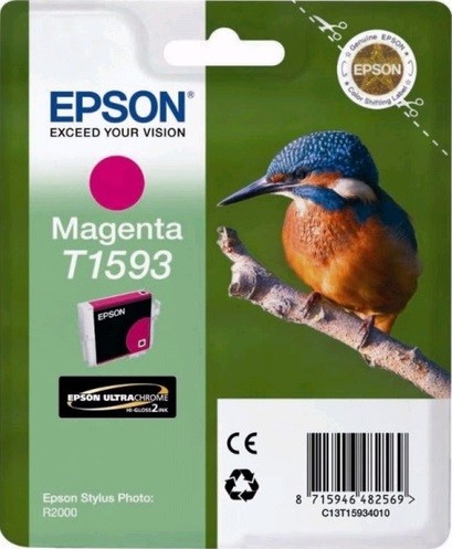 C13T15934010 Картридж Epson T1593 для Stylus Photo R2000 (magenta) (cons ink)