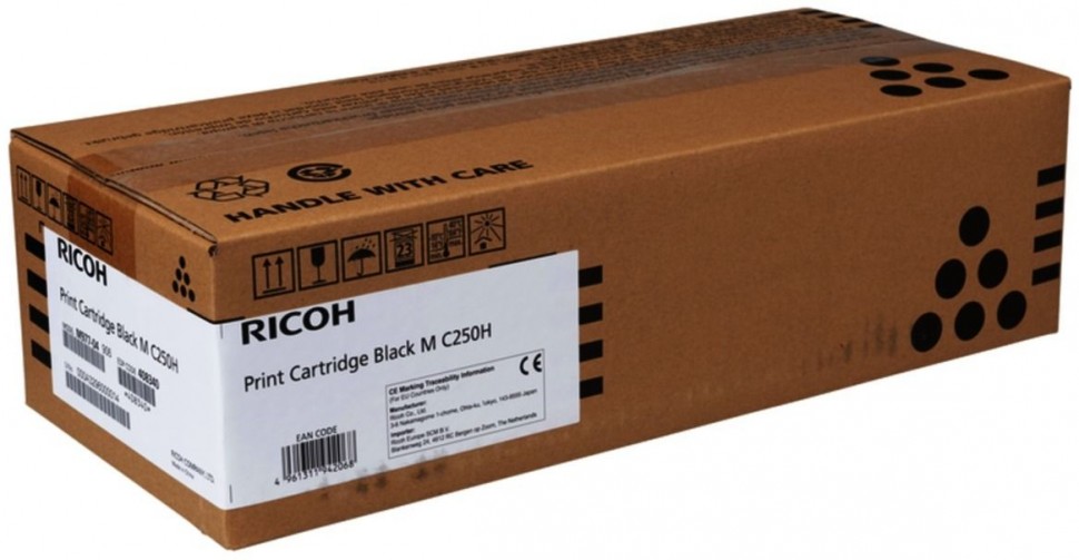 Принт-картридж оригинальный RICOH M C250 (408352) для M C250FWB C250; P C300W C300, C301W C301, черный, 2300 стр.