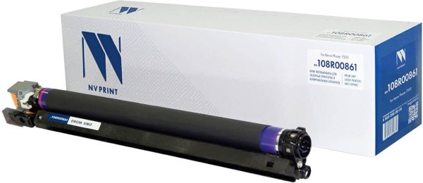 Драм-картридж NV Print 108R00861 Черный для принтеров Xerox Phaser 7500, 80000 страниц