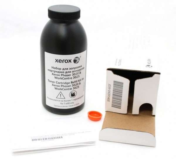 Комплект заправочный Xerox 106R02774 оригинальный для Xerox Phaser 3020/ WorkCentre 3025, black, (1500 страниц)